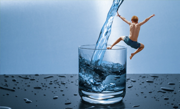 fit durch wasser